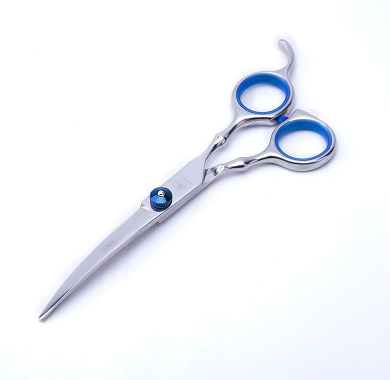 مقصات تزيين محترفة للحيوانات الأليفة للكلاب والقطط، مقص ترقيق الشعر بتصميم مريح - Image 4